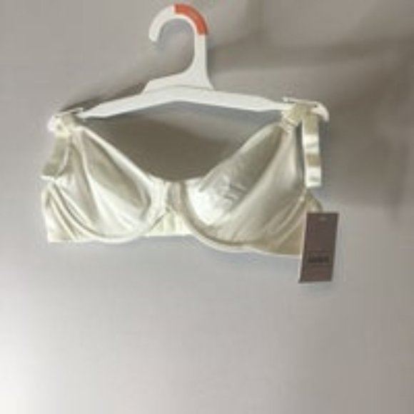 Auden Women's Unlined Bra Fresh White - Picture 1 of 3